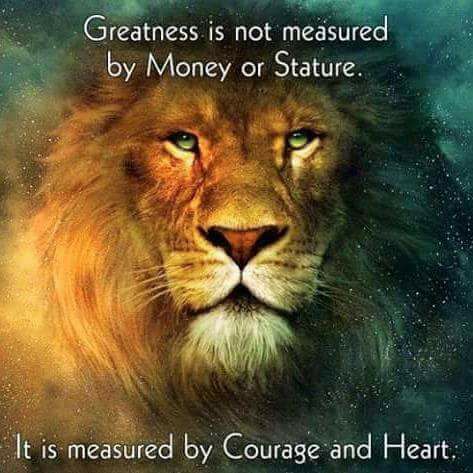 Greatness is not measured by Money or Statue